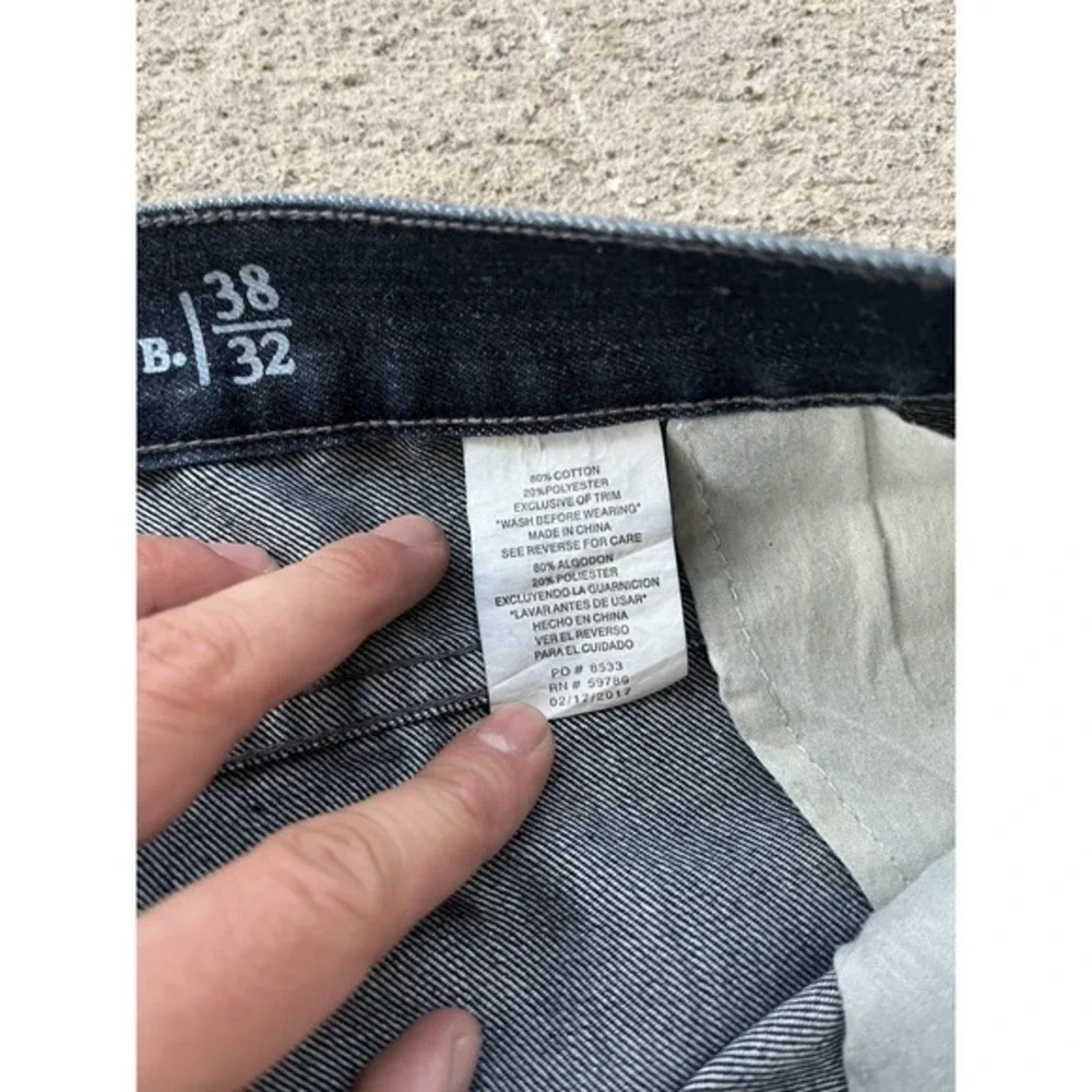 Beverly Hills Polo Club Jeans Mens 38x32 Blue Dark Wash Straight Leg Stretch Y2k